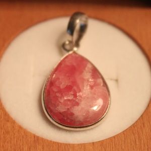 **NEW**From the Heart - Rhodochrosite Pendant